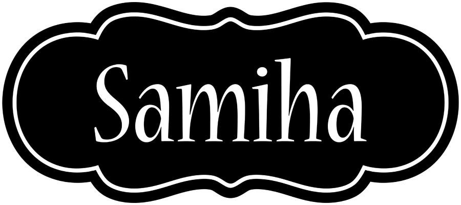 Samiha welcome logo
