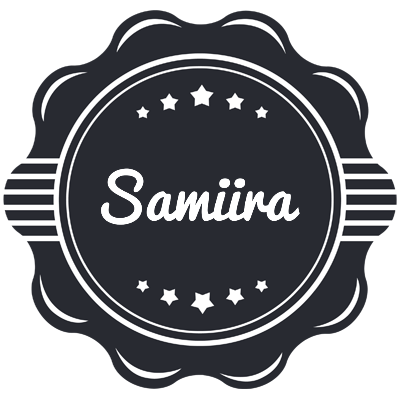 Samiira badge logo