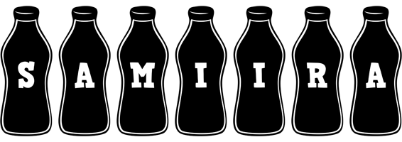Samiira bottle logo