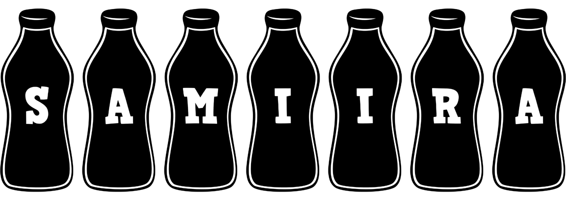 Samiira bottle logo