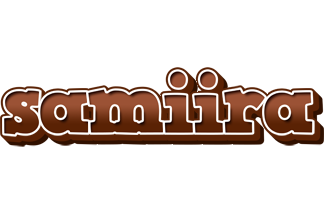 Samiira brownie logo