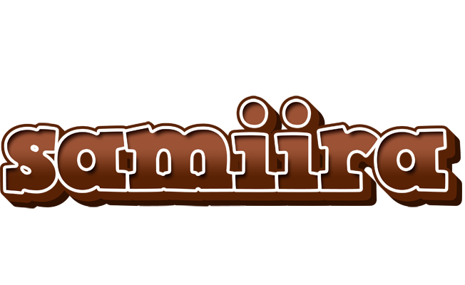 Samiira brownie logo