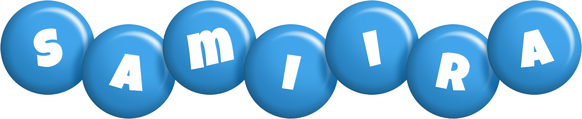 Samiira candy-blue logo