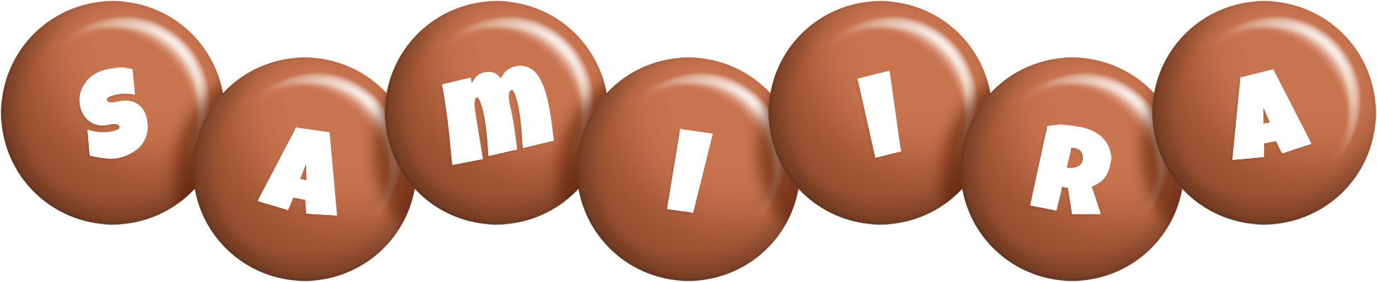 Samiira candy-brown logo