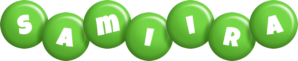 Samiira candy-green logo