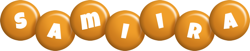 Samiira candy-orange logo