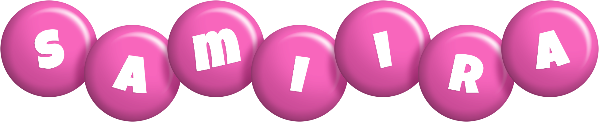 Samiira candy-pink logo