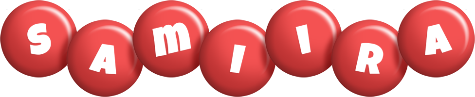 Samiira candy-red logo