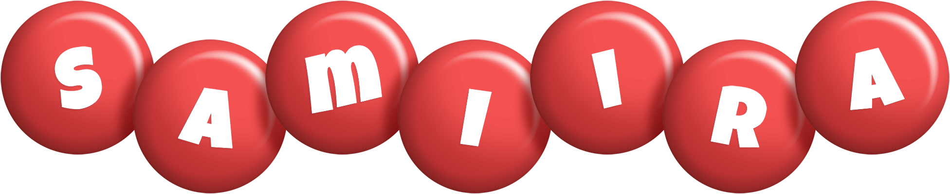 Samiira candy-red logo