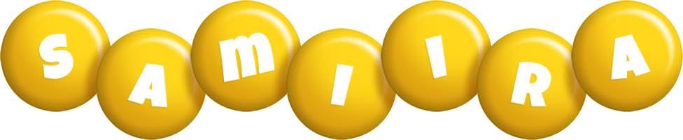 Samiira candy-yellow logo