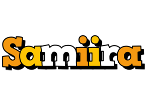 Samiira cartoon logo