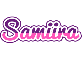 Samiira cheerful logo