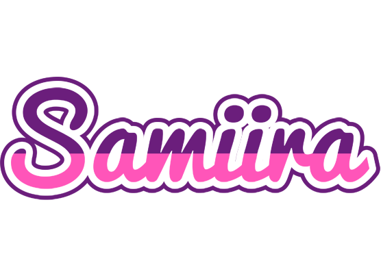 Samiira cheerful logo