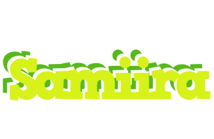 Samiira citrus logo