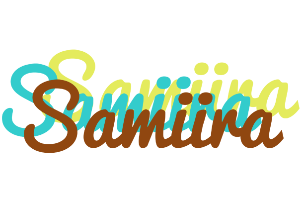 Samiira cupcake logo