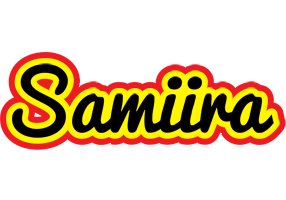 Samiira flaming logo
