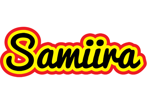 Samiira flaming logo