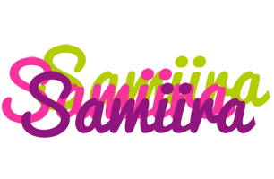 Samiira flowers logo