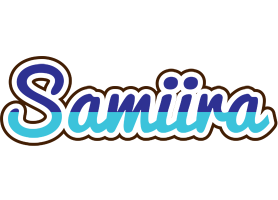 Samiira raining logo