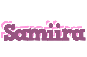 Samiira relaxing logo