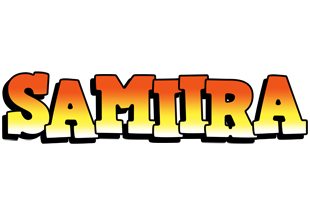 Samiira sunset logo