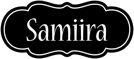 Samiira welcome logo