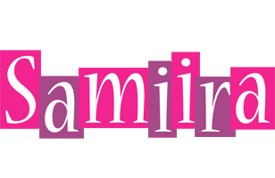 Samiira whine logo