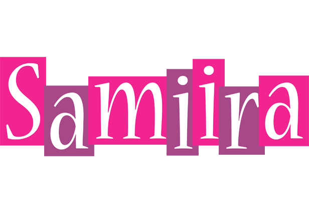Samiira whine logo