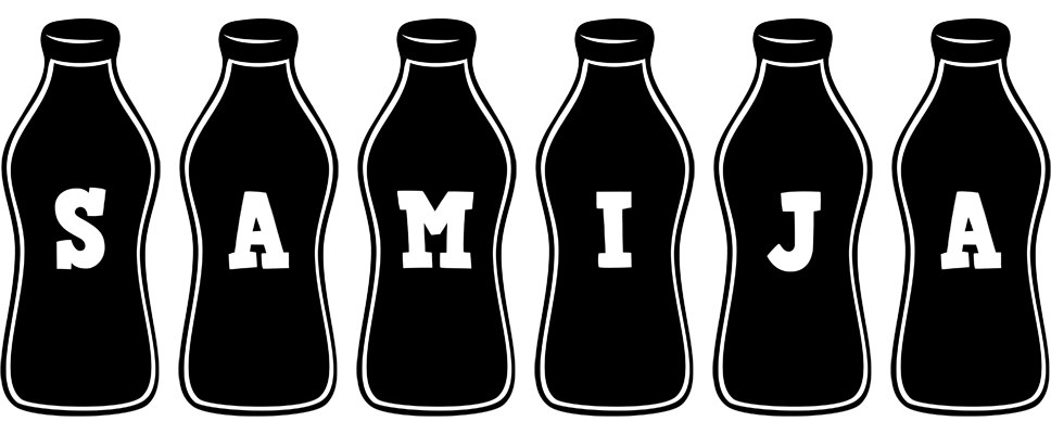 Samija bottle logo