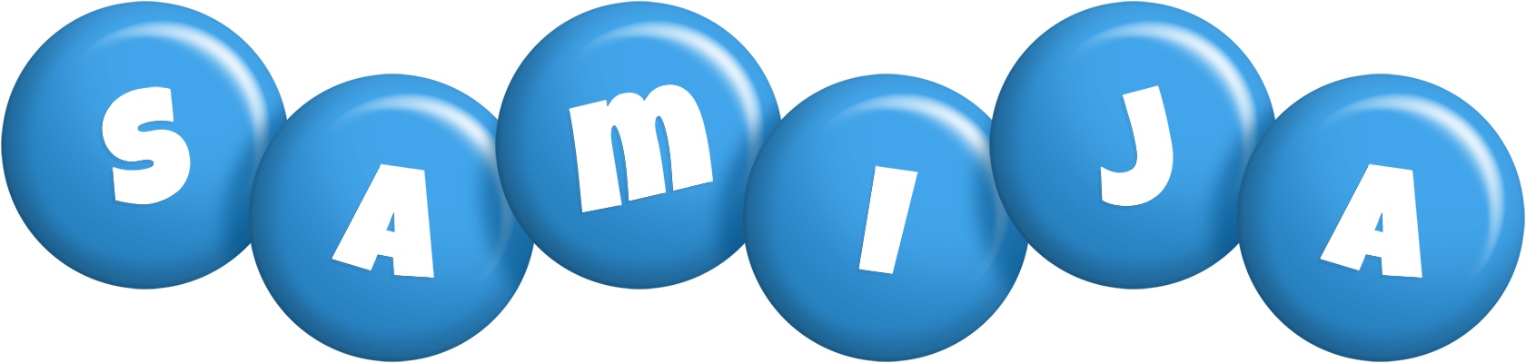 Samija candy-blue logo