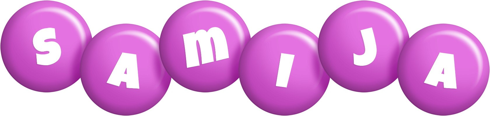 Samija candy-purple logo