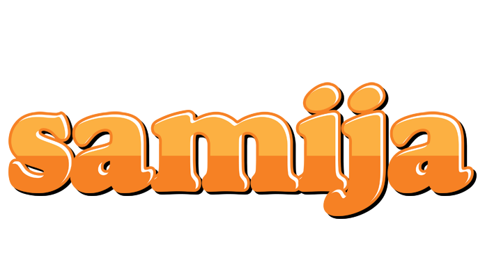 Samija orange logo