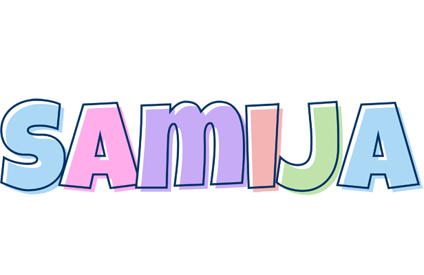 Samija pastel logo