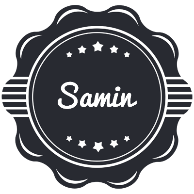 Samin badge logo