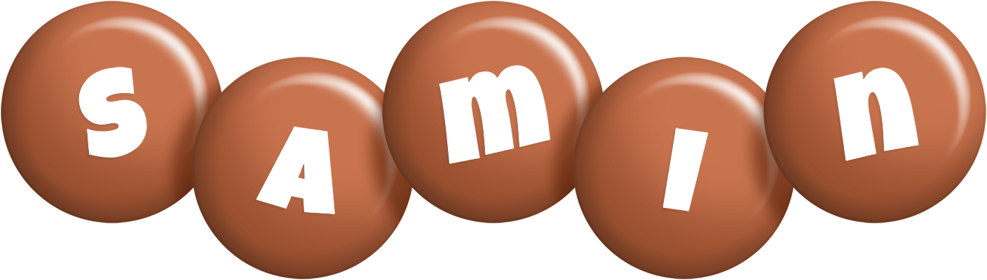 Samin candy-brown logo