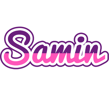 Samin cheerful logo
