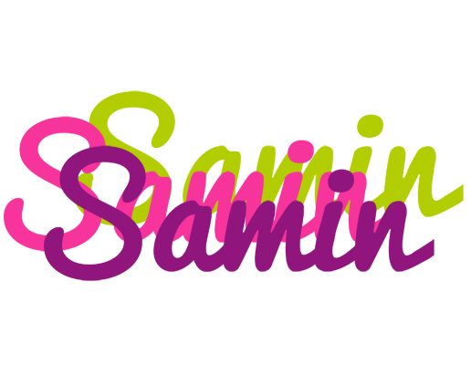Samin flowers logo