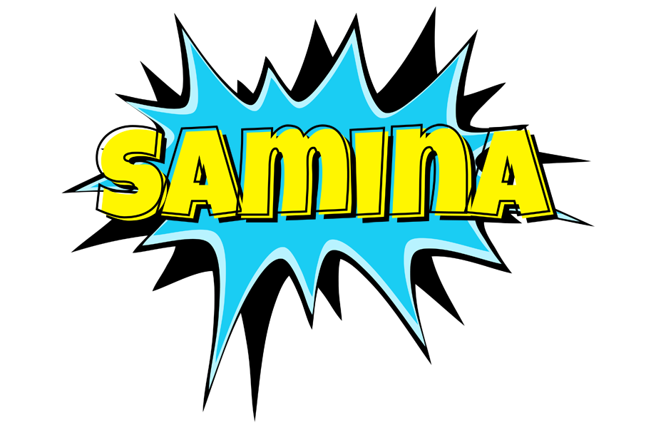 Samina amazing logo
