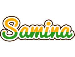 Samina banana logo