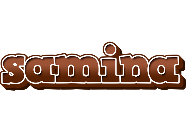 Samina brownie logo