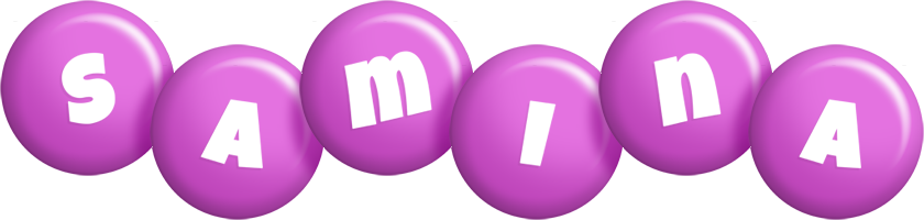 Samina candy-purple logo