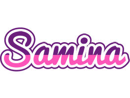 Samina cheerful logo