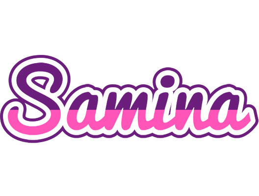 Samina cheerful logo