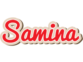 Samina chocolate logo