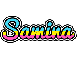 Samina circus logo