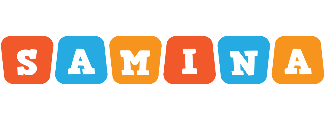 Samina comics logo