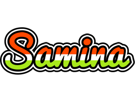Samina exotic logo
