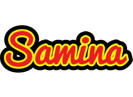 Samina fireman logo