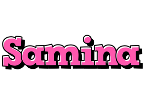 Samina girlish logo