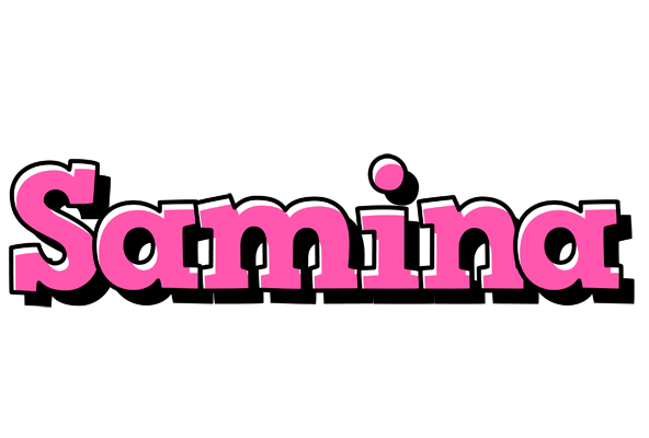 Samina girlish logo
